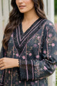 Printed Cordury 3-Piece Suit with Chiffon Dupatta-007