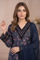 Printed Linen 3-Piece Suit with Chiffon Dupatta-007