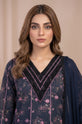 Printed Linen 3-Piece Suit with Chiffon Dupatta-007