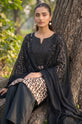 Printed Linen 3-Piece Suit with Chiffon Dupatta-RJ104
