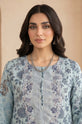 Printed Dhanak 3-Piece Suit with Printed Shawl - DH01
