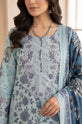 Printed Dhanak 3-Piece Suit with Printed Shawl - DH01