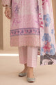 Printed Dhanak 3-Piece Suit with Printed Shawl - DH02