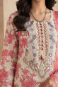 Printed Dhanak 3-Piece Suit with Printed Shawl - DH04