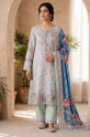 Printed Dhanak 3-Piece Suit with Printed Shawl - DH05