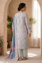 Printed Dhanak 3-Piece Suit with Printed Shawl - DH05