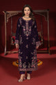 Velvet Embroidered Dress