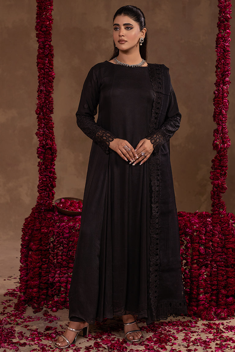 black chiffon maxi dress