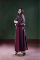 deep wine dress for women