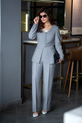 grey 2-piece suit