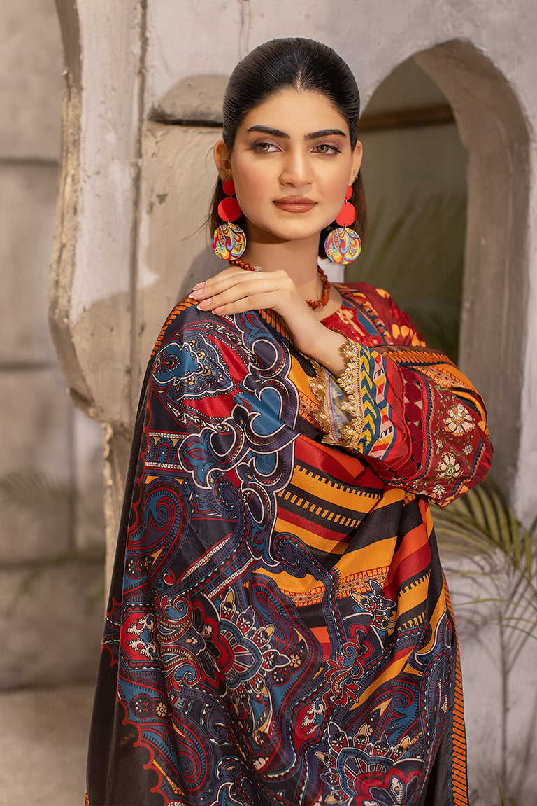 intricate floral printing dress