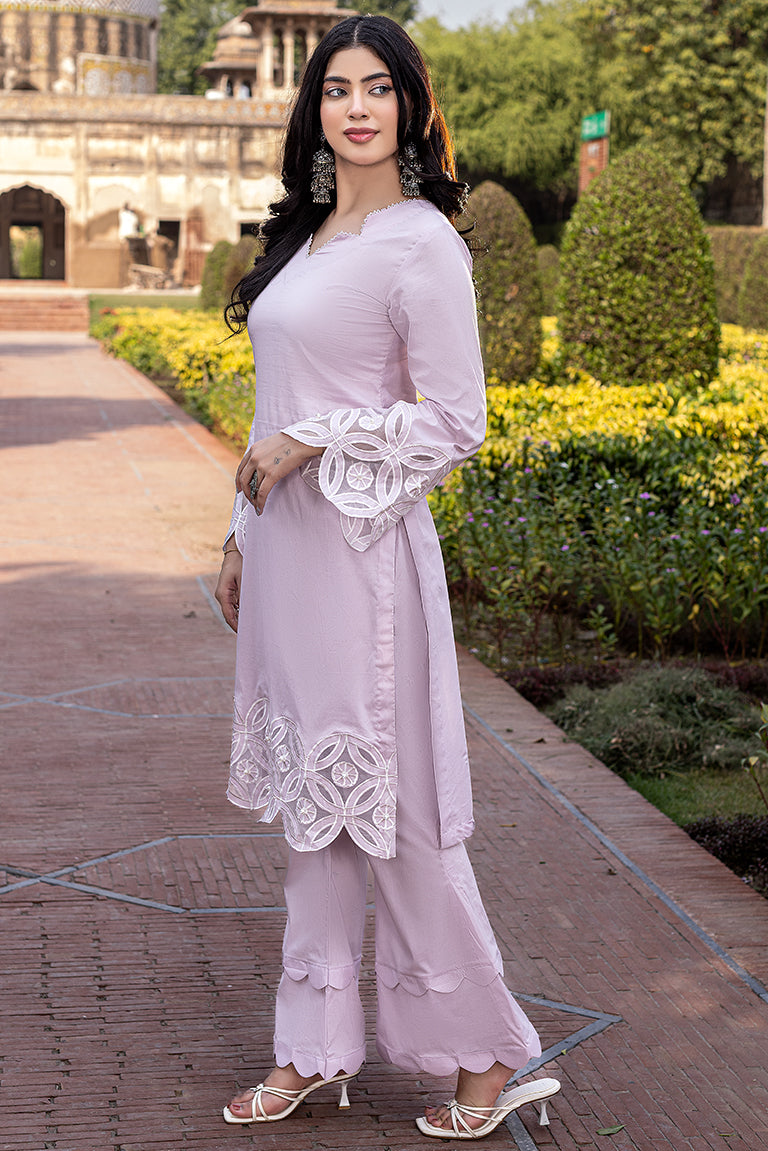lilac Pakistani Eid Dress