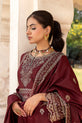  maroon luxury dress