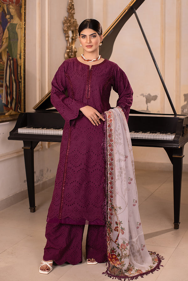 maroon readymade dress