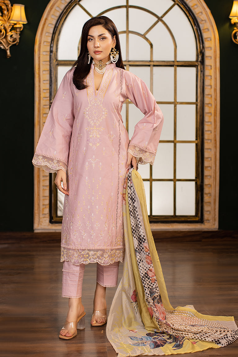 Tea pink dress for women