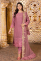 pink readymade luxury chiffon dress