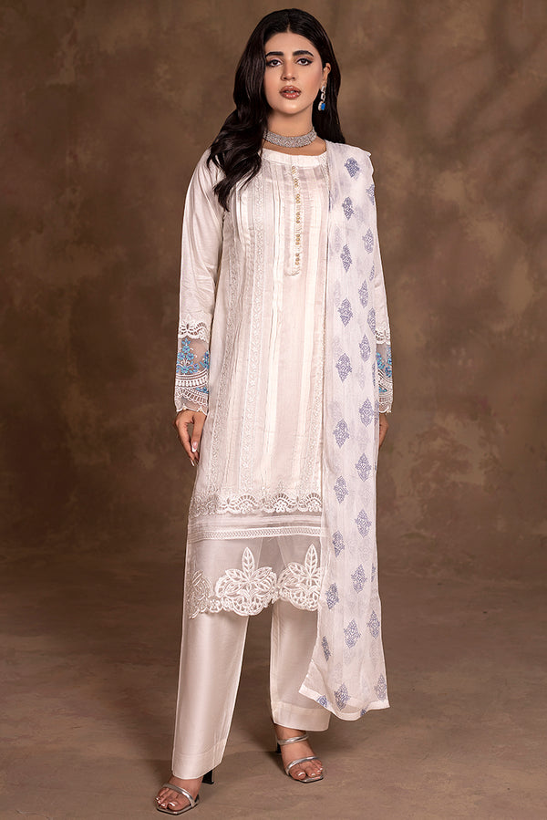 readymade off-white viscose set