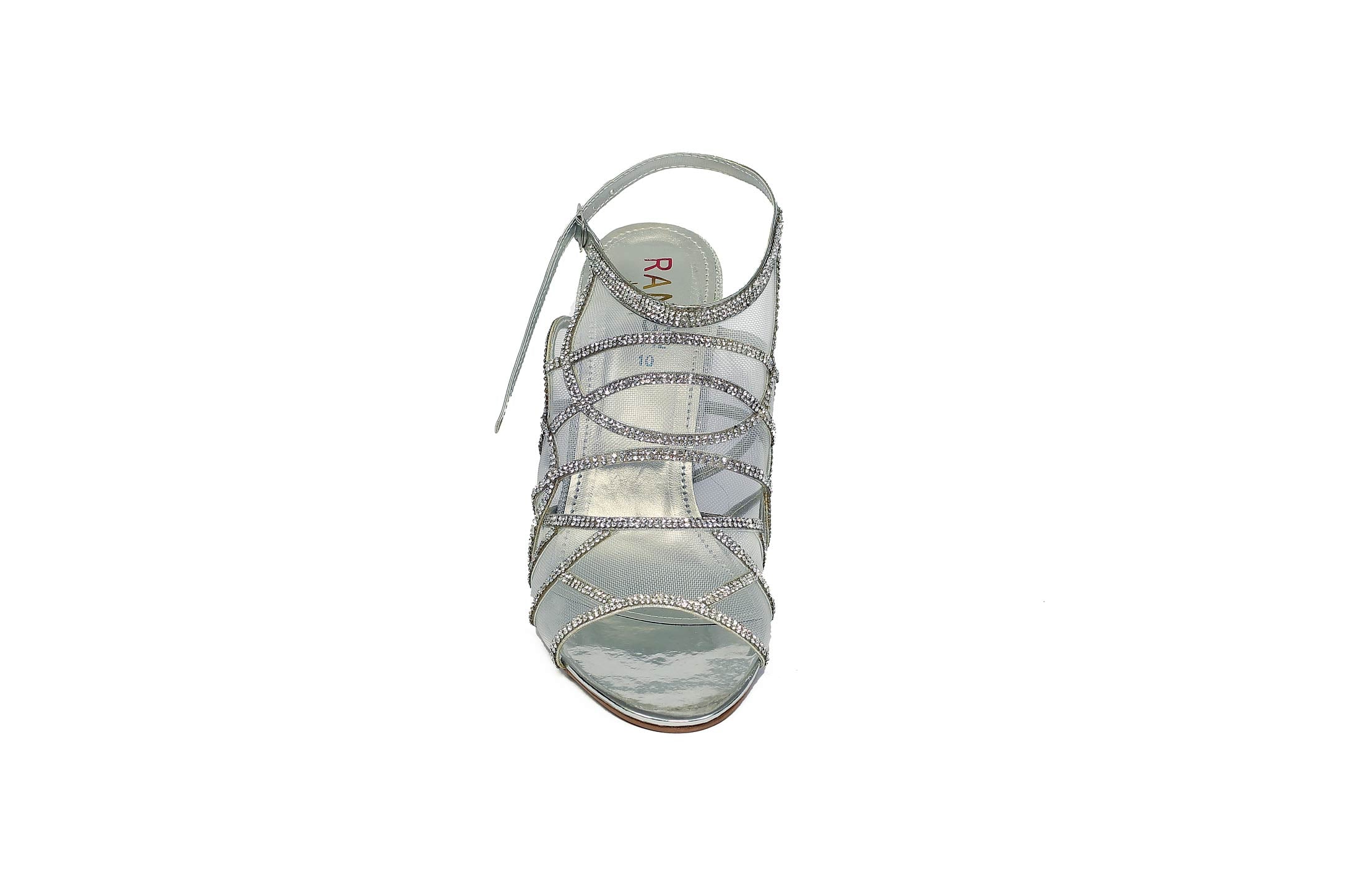 Silver Color Formal Sandals-RS1 - Rang Jah
