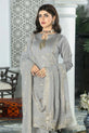 Light Gray Chambray Katan Dress