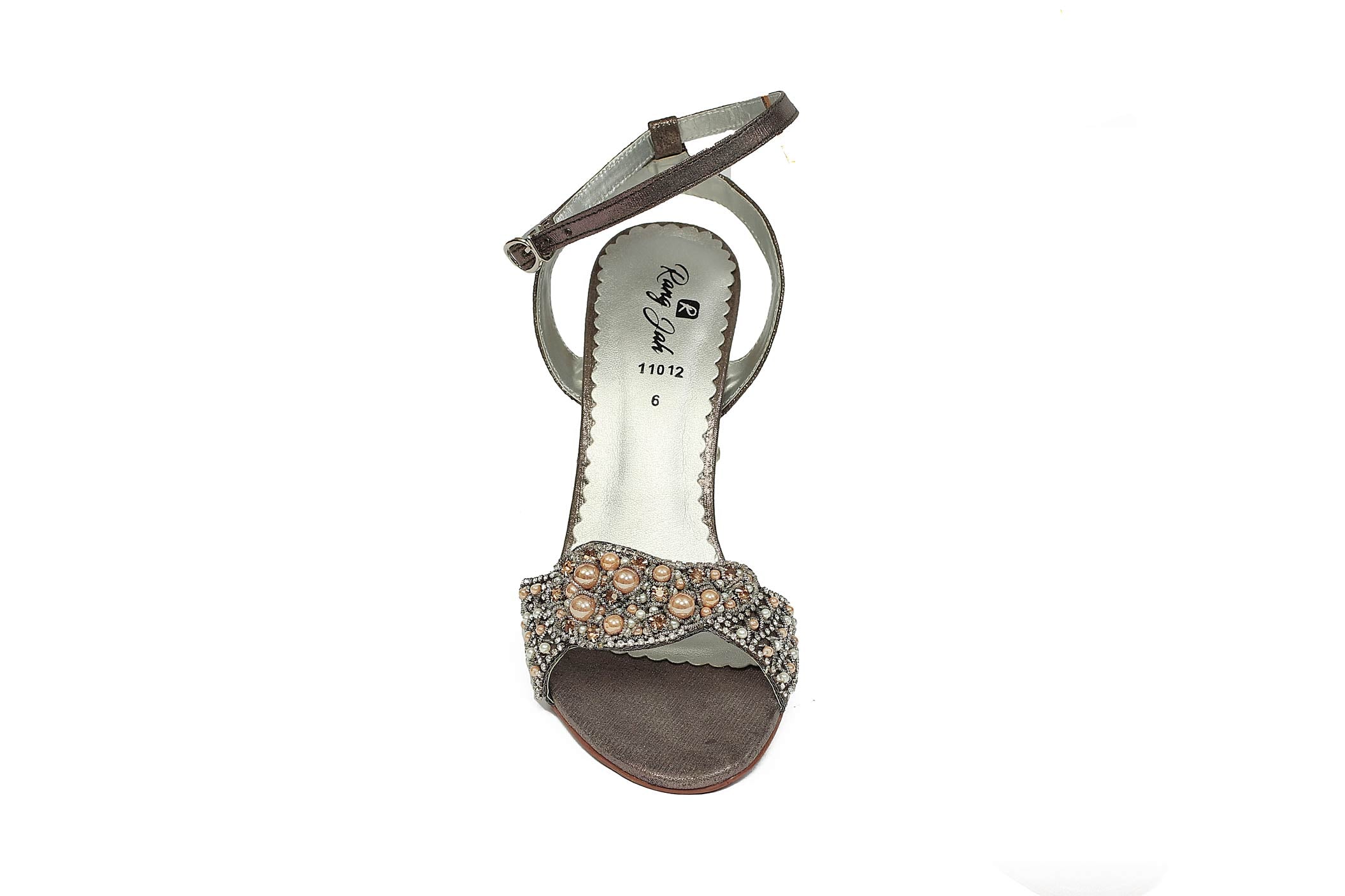 Grey Color Formal Sandals-RS24 - Rang Jah
