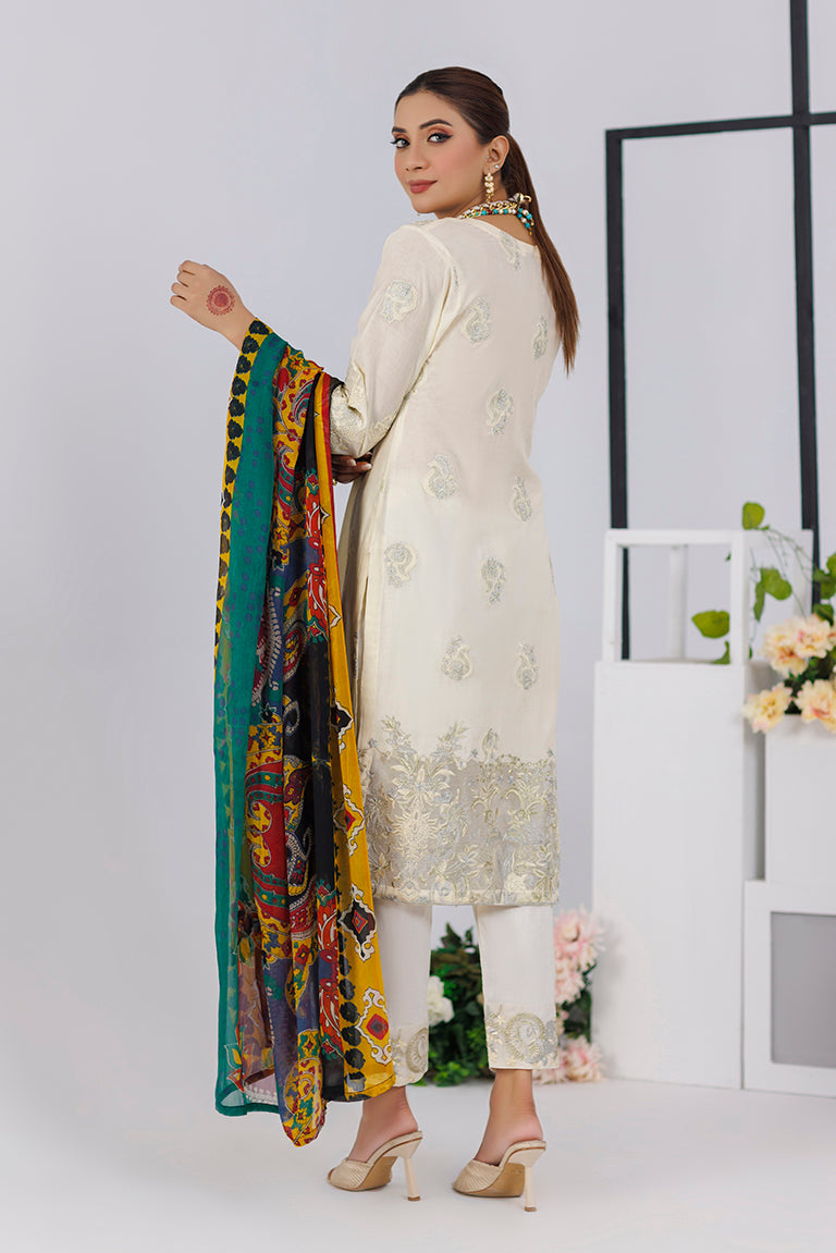 Readymade Embroidered Lawn Pret