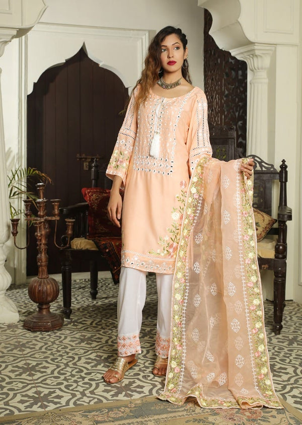 Ramadan Big sale Ladies Suit On By Rang Jah-KR12 - Rang Jah