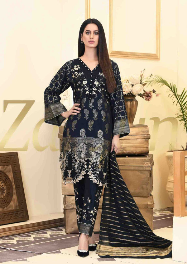 Ready To Wear Party Dress By Zarqun-ZQ1