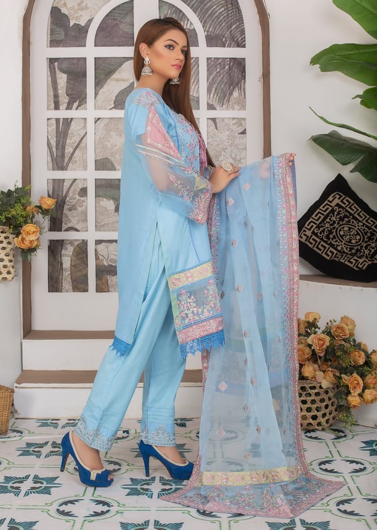 Readymade Luxury Pret By Zarqun-BY10