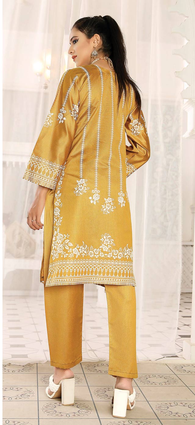 Readymade 2pcs Printed Suit By Casualite-QM1 - Rang Jah