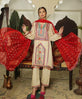 Dress For Women With Red Dupatta -KR3 - Rang Jah