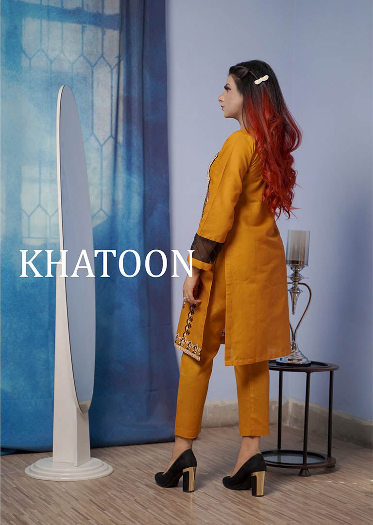 Pakistani Designer Cotton Kurti-KH7 - Rang Jah